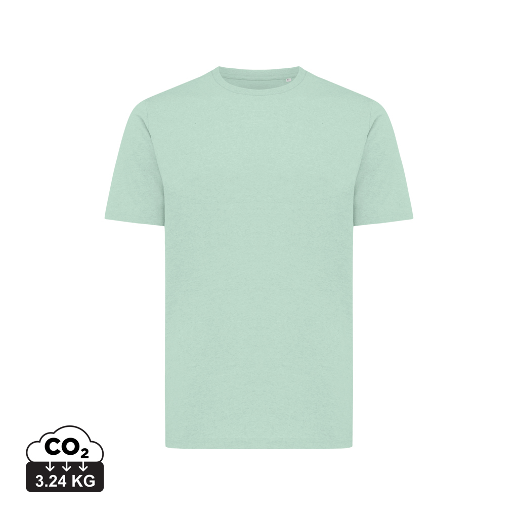 T-shirt en coton bio unisexe à personnaliser Sierra Iqoniq crushed mint